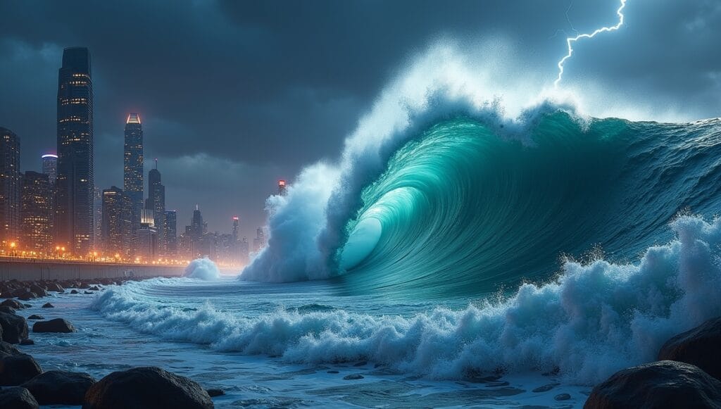 Crescent City Tsunami, California | 1964-03-28