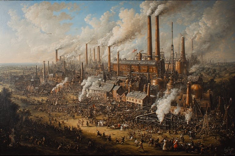 Industrial Revolution Begins, England | 1760-01-01