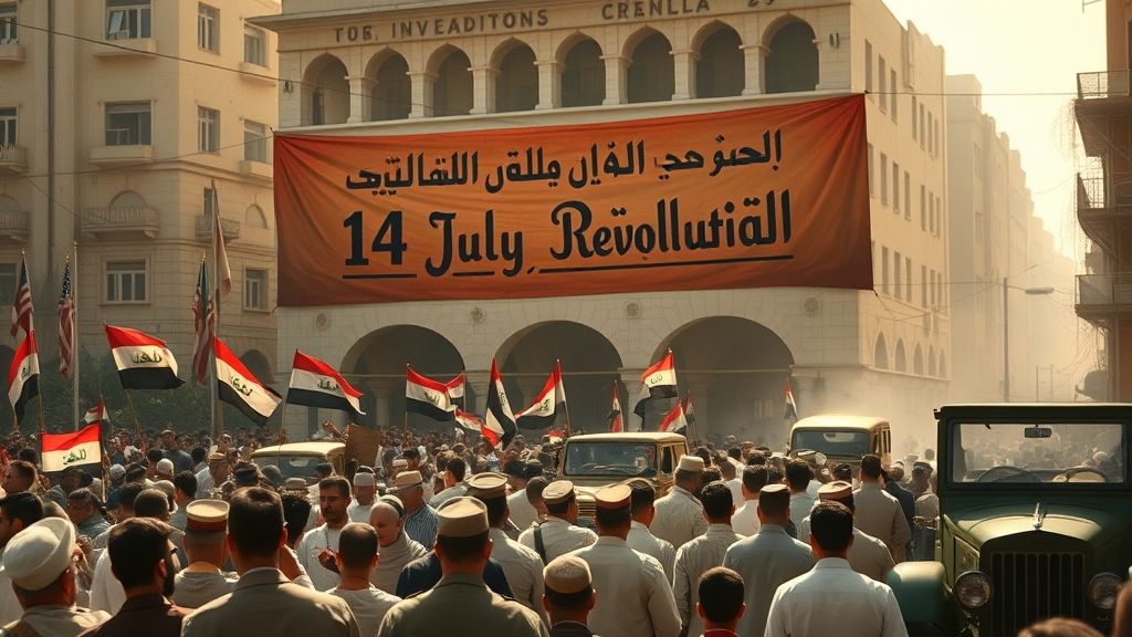 14 July Revolution in Iraq, Baghdad, Iraq | 1958-07-14