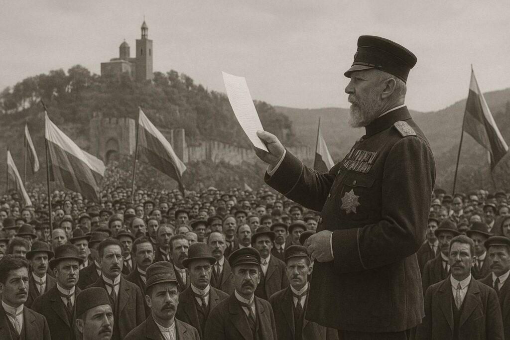 Bulgarian Independence Proclaimed, Veliko Tarnovo, Bulgaria | 1908-09-22