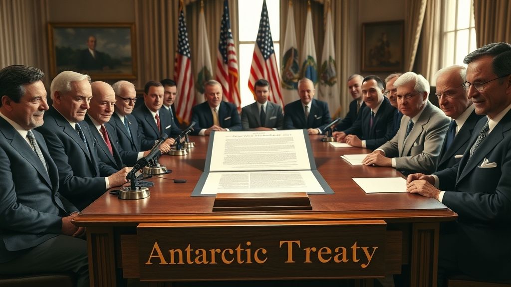 Antarctic Treaty Signed, Washington, D.C., USA | 1959-12-01