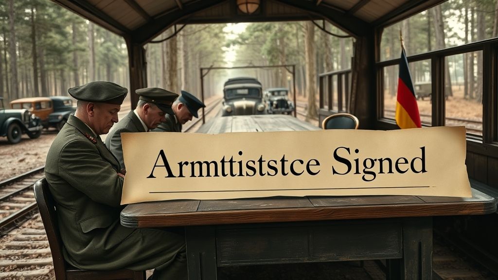 Armistice with France Signed, Compiègne, France | 1940-06-22