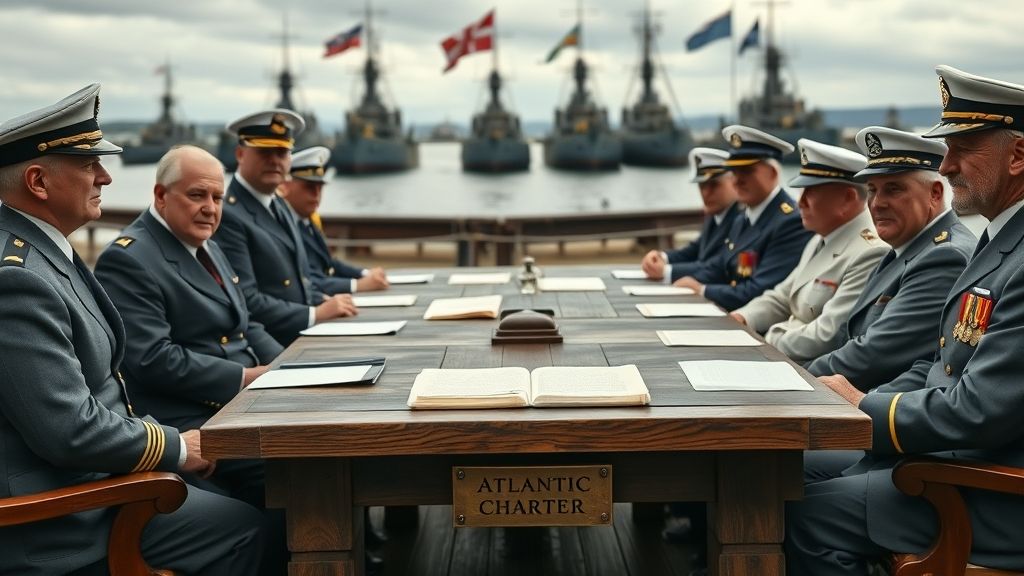 Atlantic Charter Issued, Argentia, Newfoundland | 1941-08-14