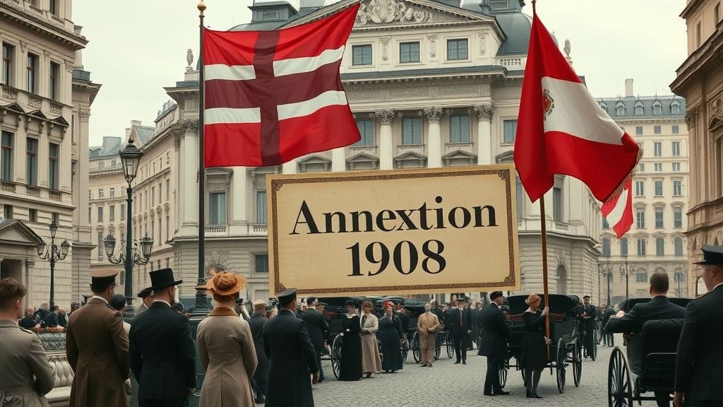 Austria-Hungary Annexes Bosnia and Herzegovina, Vienna, Austria-Hungary | 1908-10-06 2 Austria-Hungary Annexes Bosnia and Herzegovina, Vienna, Austria-Hungary | 1908-10-06