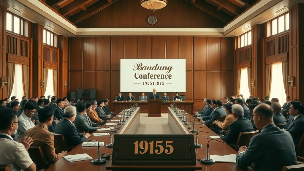 Bandung Conference Opens, Bandung, Indonesia | 1955-04-18