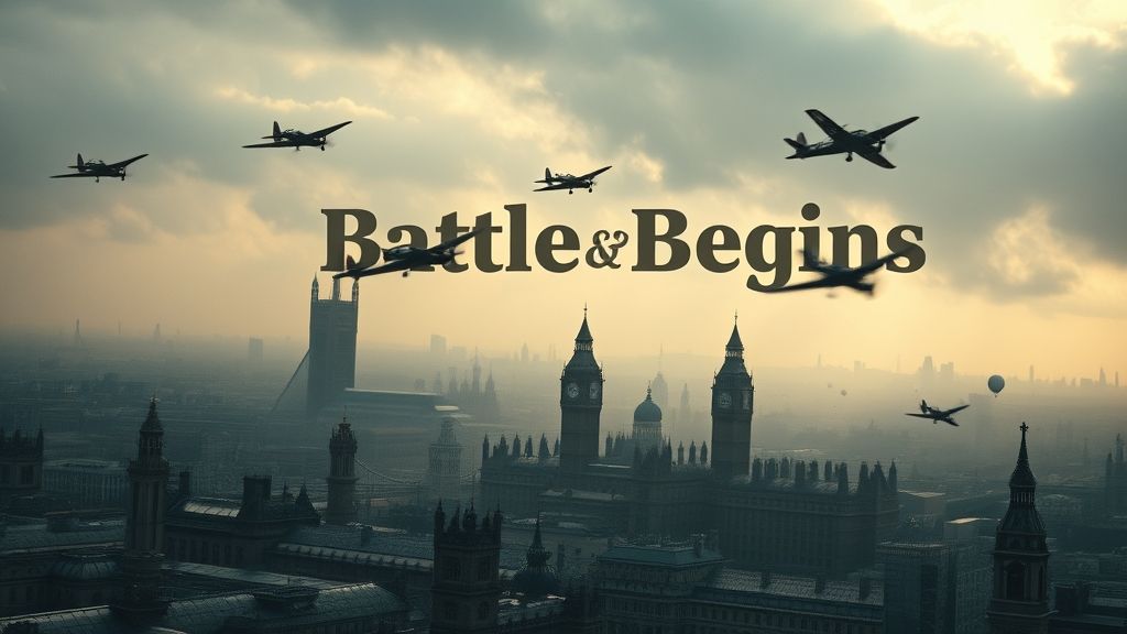 Battle of Britain Begins, London, United Kingdom | 1940-07-10
