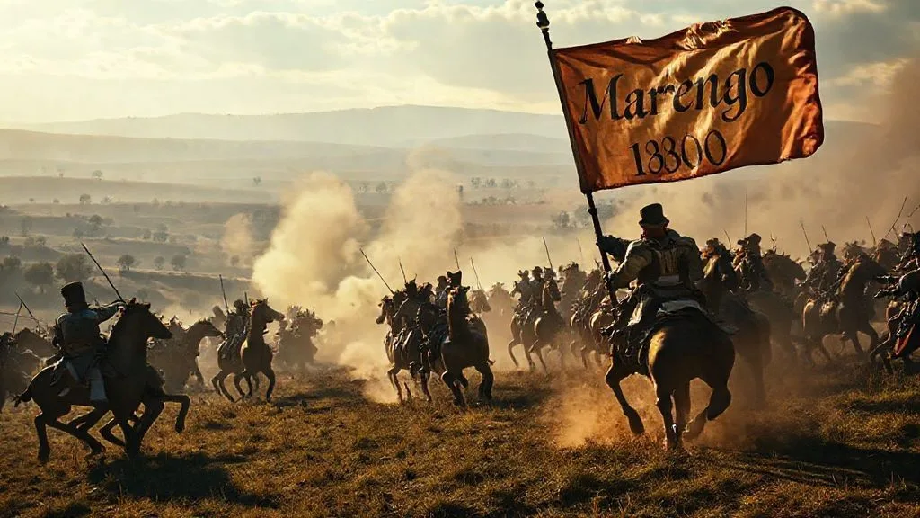 Battle of Marengo, Alessandria (near Marengo), Italy | 1800-06-14