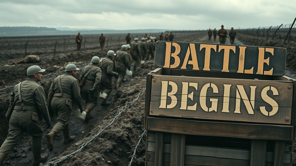 Battle of the Somme Begins, Albert, France | 1916-07-01