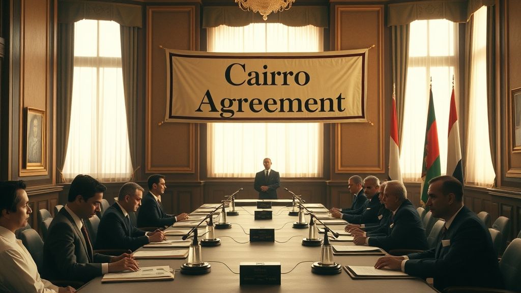 Cairo Agreement on Palestinian Armed Presence Signed, Cairo, Egypt | 1969-11-02