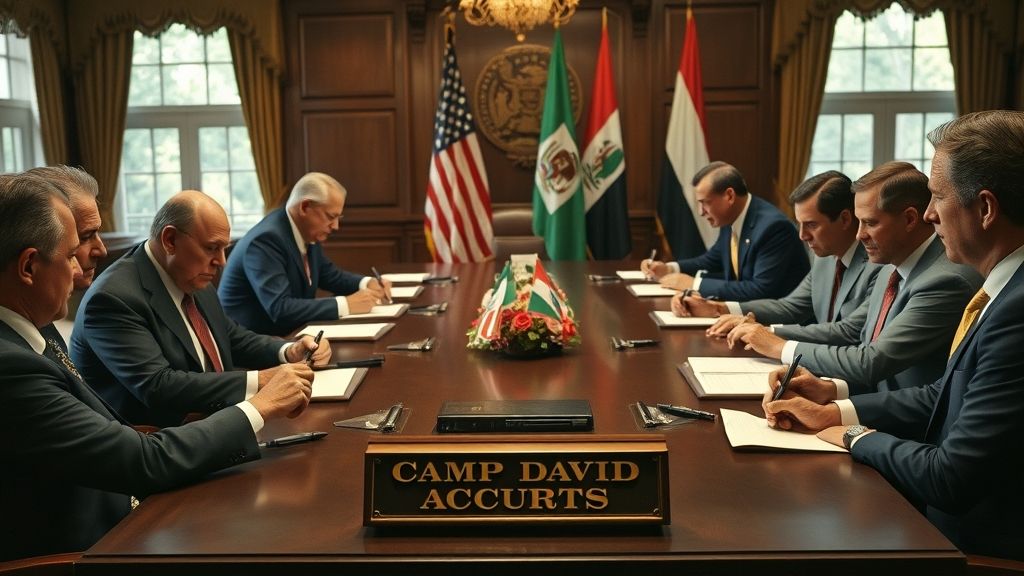 Camp David Accords Signed, Washington, D.C., USA | 1978-09-17