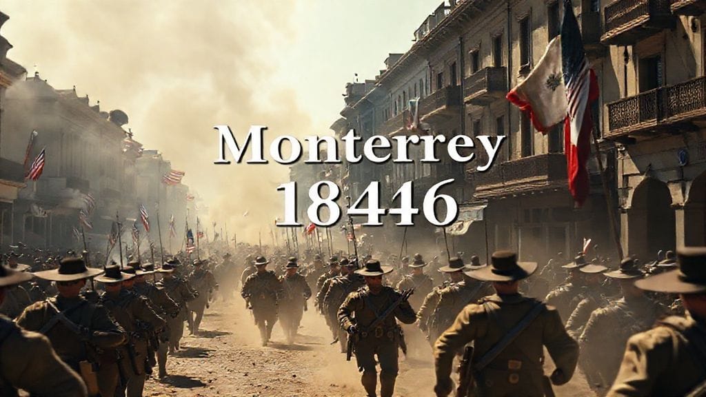 Capture of Monterrey by U.S. Forces, Monterrey, Mexico | 1846-09-24