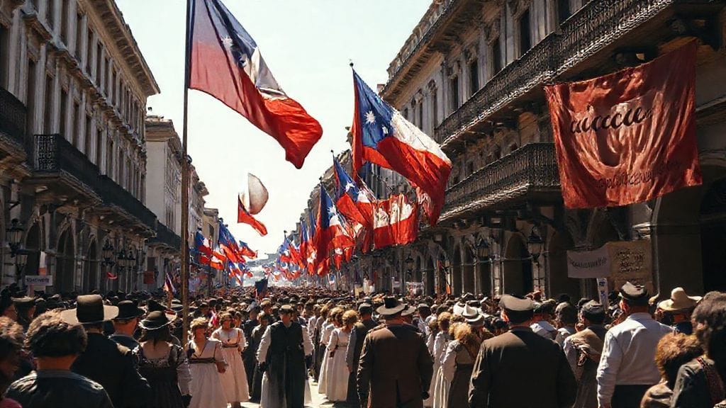 Chilean Independence Movement Declared, Santiago, Chile | 1810-09-18