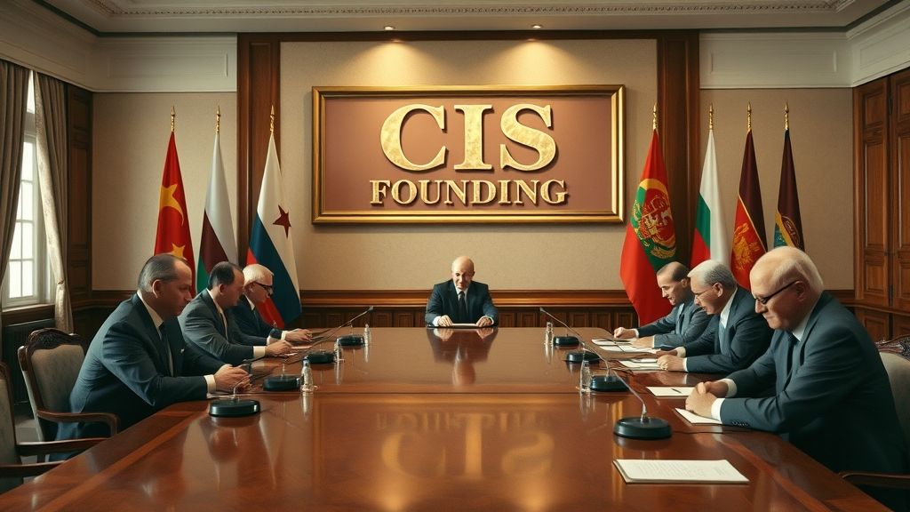 Commonwealth of Independent States Created, Brest, Belarus | 1991-12-08