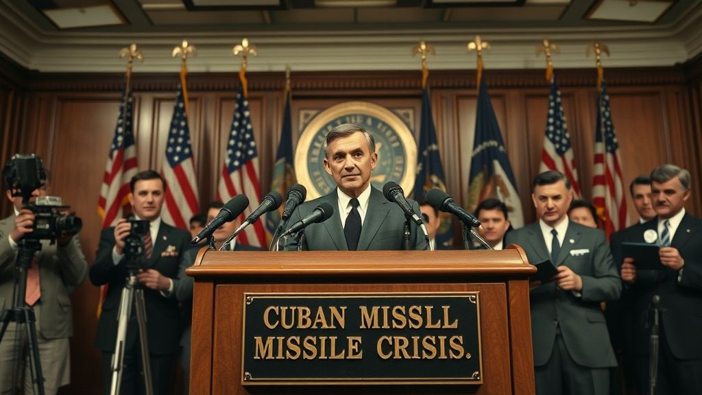 Cuban Missile Crisis Announced, Washington, D.C., USA | 1962-10-22