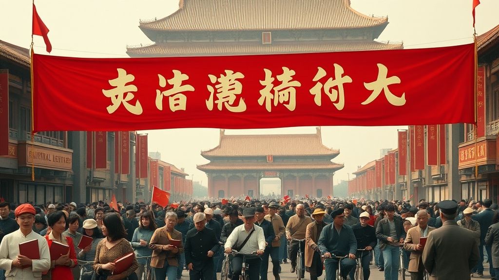 Cultural Revolution Launched, Beijing, China | 1966-05