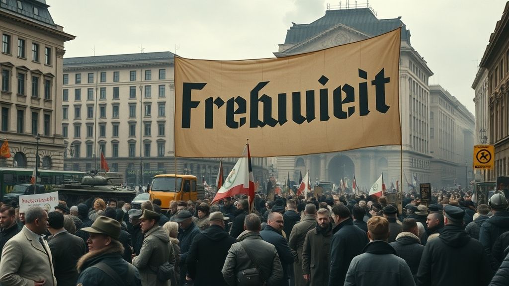 East German Uprising, Berlin, East Germany | 1953-06-17