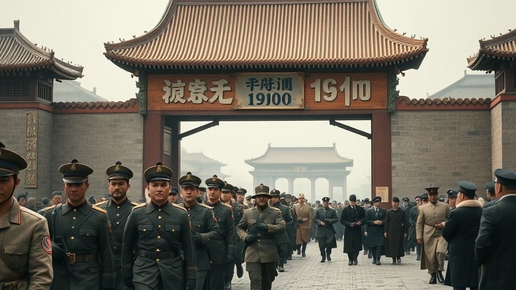 Eight-Nation Alliance Captures Beijing, Beijing, China | 1900-08-14