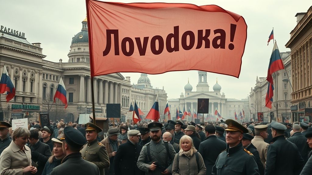 February Revolution Begins, Petrograd, Russia | 1917-03