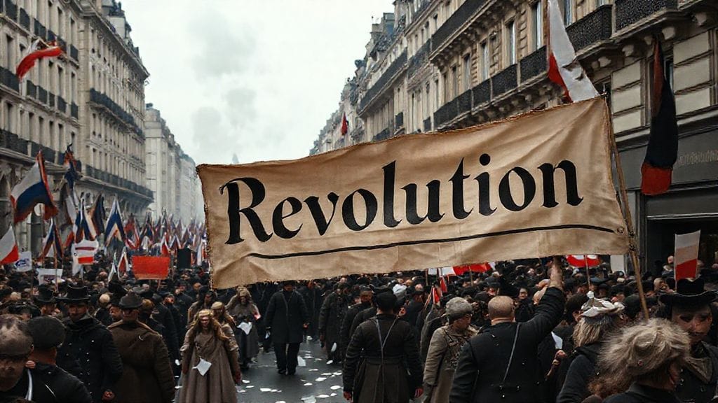 February Revolution Topples July Monarchy, Paris, France | 1848-02-24
