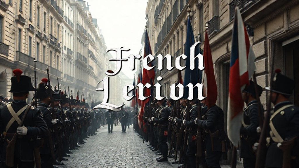 French Foreign Legion Created, Paris, France | 1831-03-10