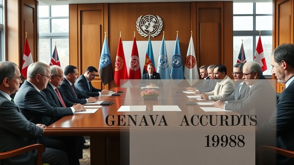 Geneva Accords on Afghanistan Signed, Geneva, Switzerland | 1988-04-14