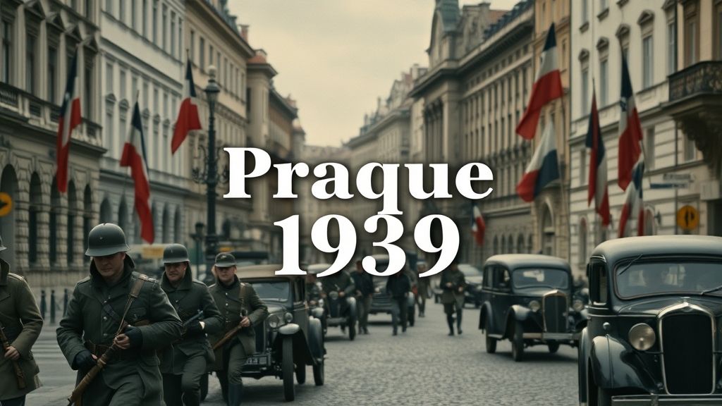 German Occupation of Prague, Prague, Czechoslovakia | 1939-03-15