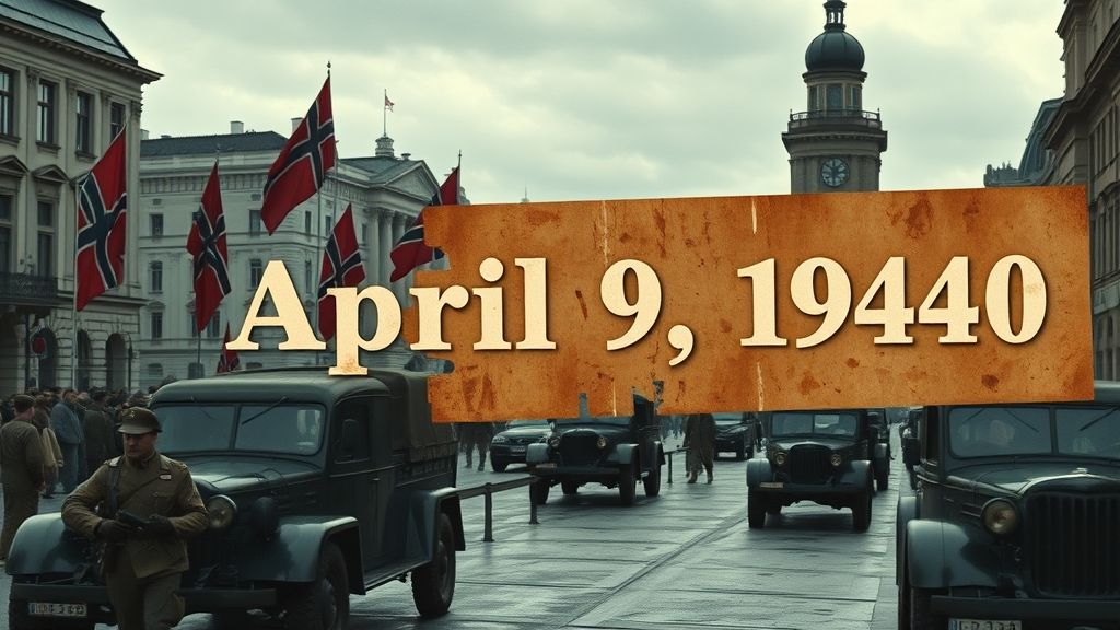 Germany Invades Denmark and Norway, Oslo, Norway | 1940-04-09