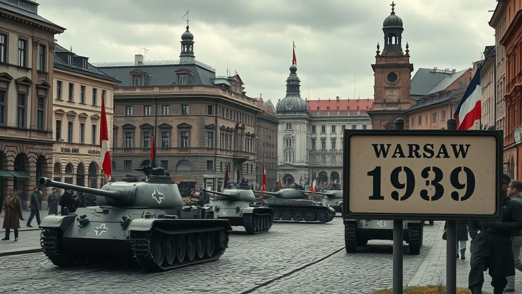 Germany Invades Poland, Warsaw, Poland | 1939-09-01
