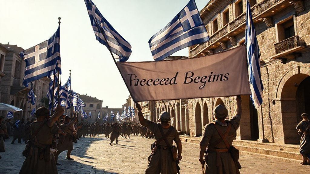 Greek War of Independence Begins, Kalamata, Greece | 1821-03-25