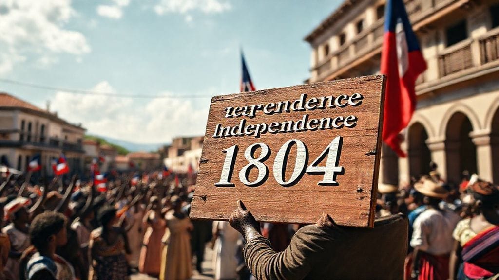 Haitian Independence Proclaimed, Gonaïves, Haiti | 1804-01-01