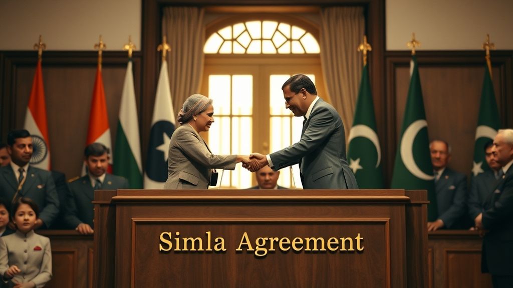 Indo-Pakistani Simla Agreement Signed, Shimla, India | 1972-07-02
