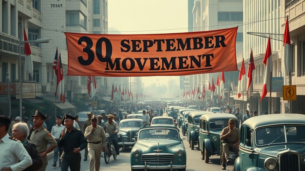 Indonesian 30 September Movement Attempted Coup, Jakarta, Indonesia | 1965-09-30