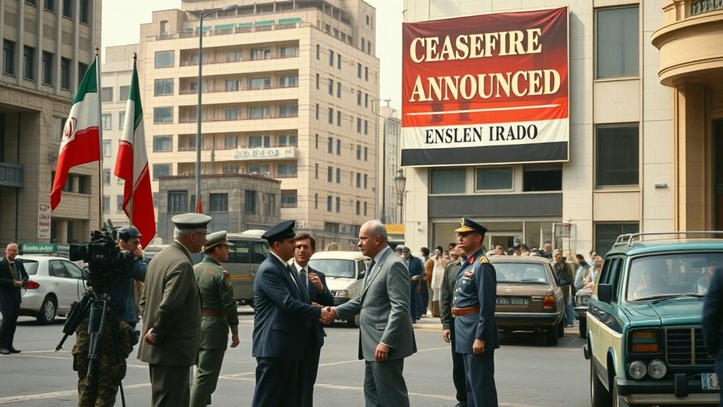 Iran–Iraq Ceasefire Takes Effect, Tehran, Iran | 1988-08-20