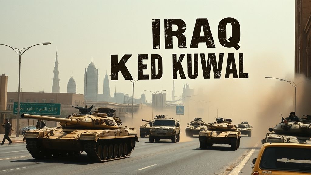 Iraq Invades Kuwait, Kuwait City, Kuwait | 1990-08-02