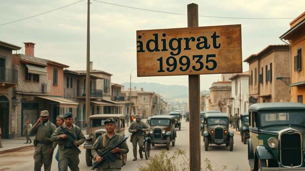 Italian Invasion of Ethiopia Begins, Adigrat, Ethiopia | 1935-10-03