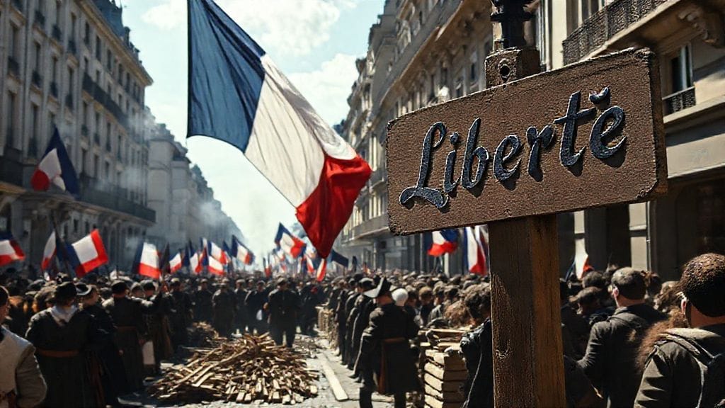 July Revolution Overthrows Bourbon Monarchy, Paris, France | 1830-07-27