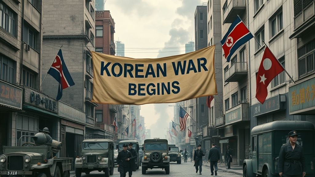 Korean War Begins, Seoul, South Korea | 1950-06-25