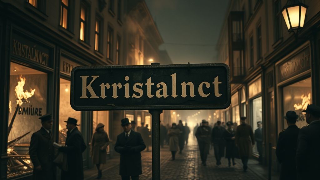 Kristallnacht Begins, Berlin, Germany | 1938-11-09