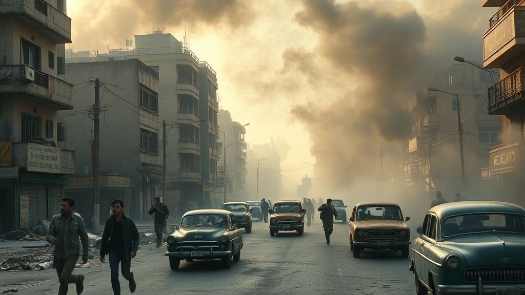 Lebanese Civil War Erupts, Beirut, Lebanon | 1975-04-13