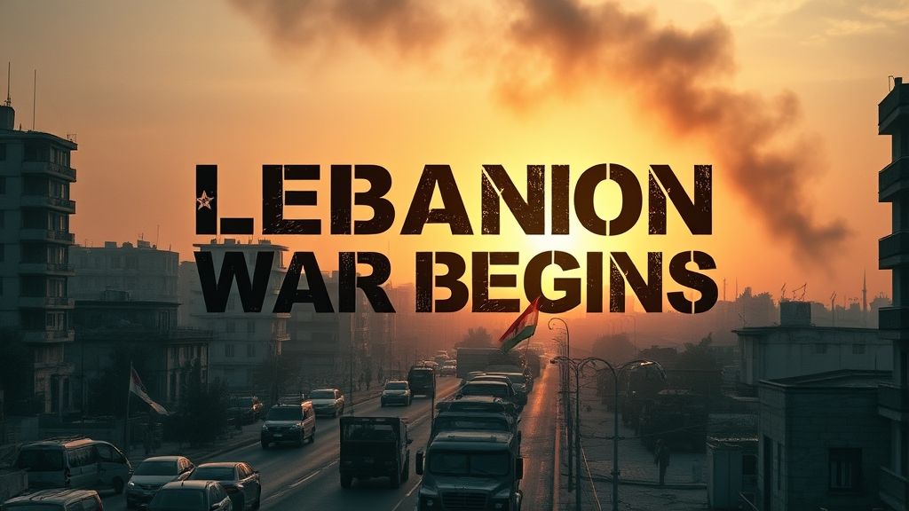 Lebanon War Begins, Beirut, Lebanon | 1982-06-06