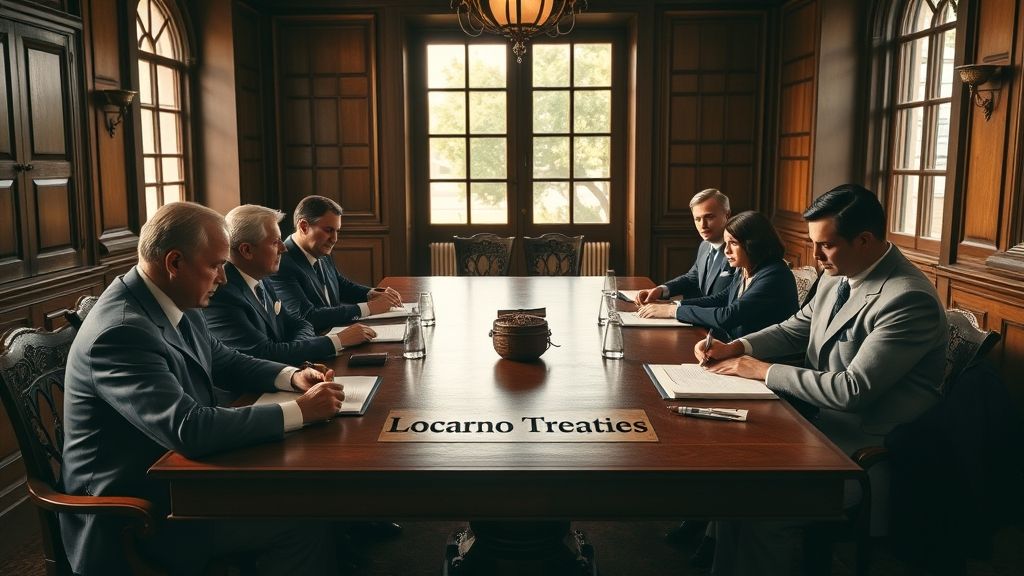 Locarno Treaties Initialed, Locarno, Switzerland | 1925-10-16