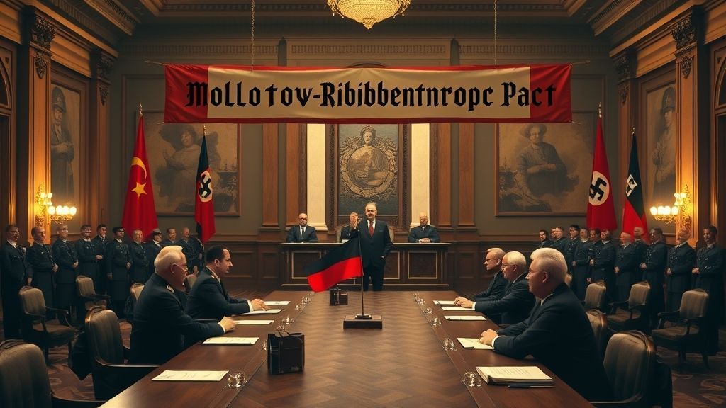 Molotov–Ribbentrop Pact Signed, Moscow, USSR | 1939-08-23