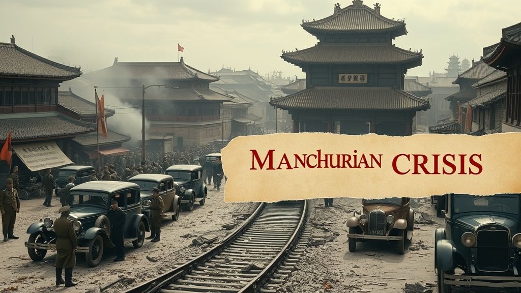 Mukden Incident Sparks Manchurian Crisis, Shenyang (Mukden), China | 1931-09-18