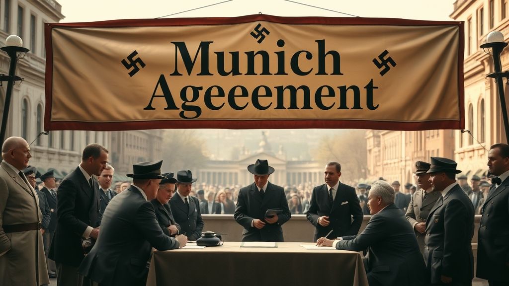 Munich Agreement Signed, Munich, Germany | 1938-09-30