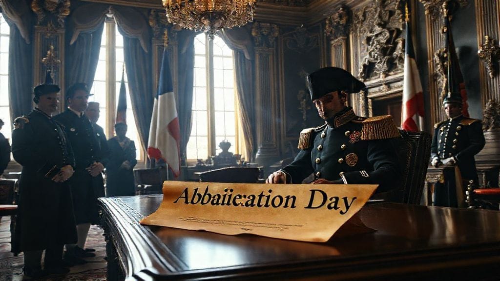 Napoleon Abdicates (Second), Paris, France | 1815-06-22