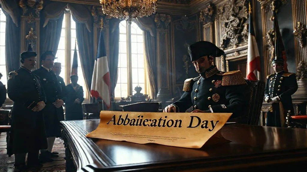 Napoleon Abdicates (Second), Paris, France | 1815-06-22