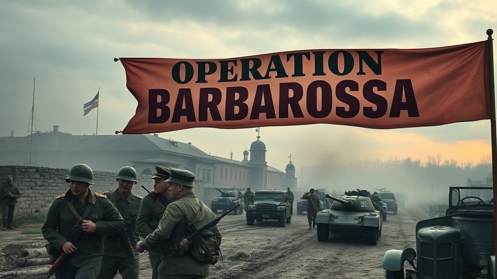 Operation Barbarossa Launched, Brest, USSR | 1941-06-22