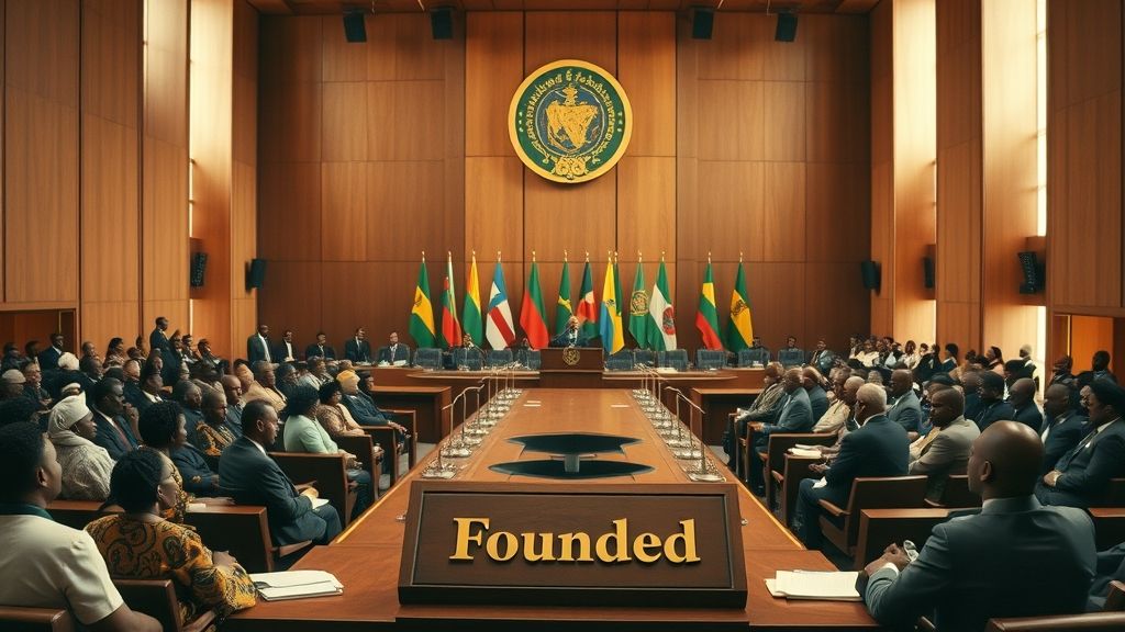 Organisation of African Unity Founded, Addis Ababa, Ethiopia | 1963-05-25