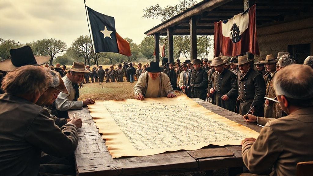 Republic of Texas Declared, Washington-on-the-Brazos, Texas | 1836-03-02