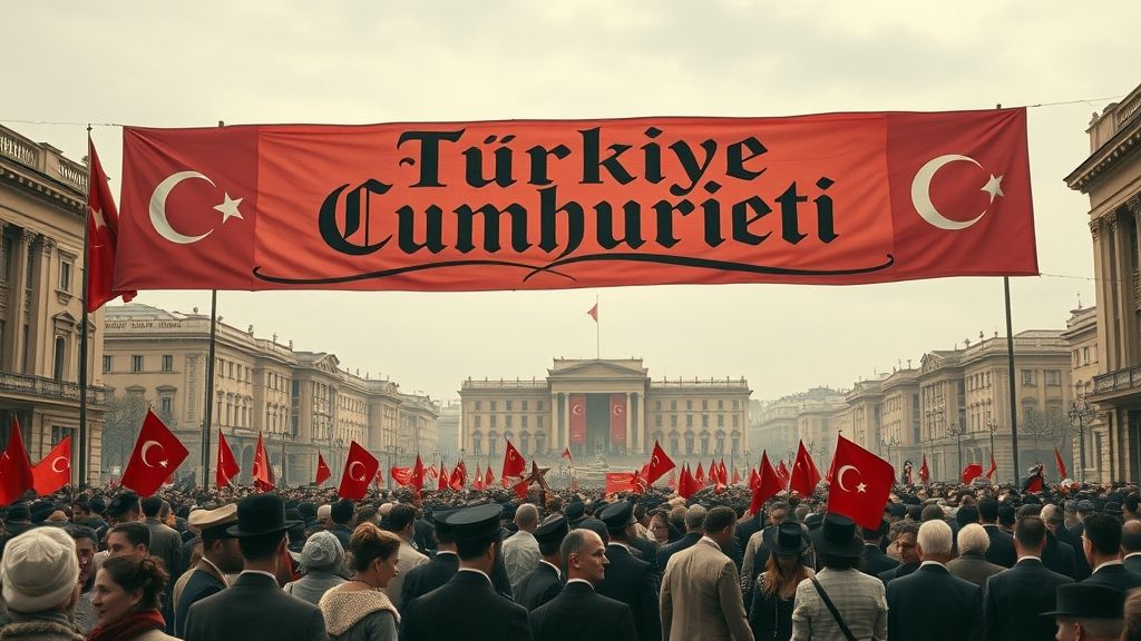 Republic of Turkey Proclaimed, Ankara, Turkey | 1923-10-29